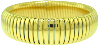 18kt yellow gold stretch bracelet