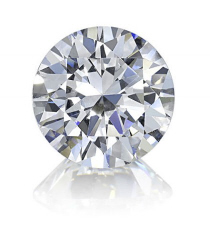 Loose round brilliant diamond 1.54ct M-SI1 GIA
