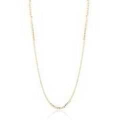 14kt yellow gold 3.1mm mini curb link chain