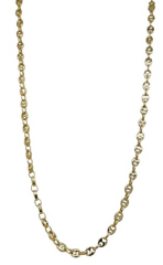 14kt yellow gold anchot link chain 15.75"