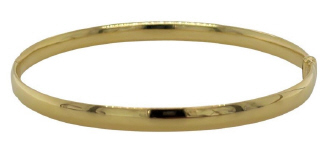 14kt yellow gold bangle