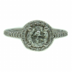 14kt wg diamond ring