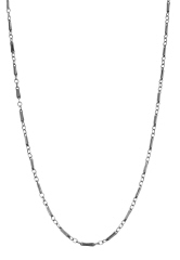 14kt white gold vintage chain