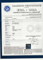 Loose round diamond 1.88ct I-VS1 EGL