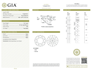 Platinum Round and baguette diamond ring