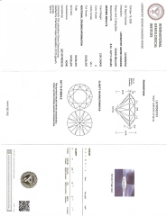 LAB GROWN - 14kt white gold diamond solitaire basket pendant with chain