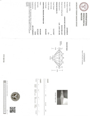 14kt white gold LAB GROWN diamond stud earrings