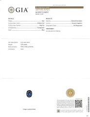 Platinum sapphire and diamond hanging earrings with 18kt white gold screw backs