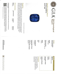 Platinum sapphire and diamond ring