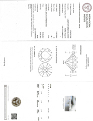 LAB GROWN - Platinum sapphire and bezel set lab grown diamond ring