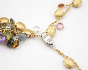 18kt yg Marco Bicego Aruba necklace