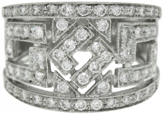 18kt w/g "Chimento" diamond ring