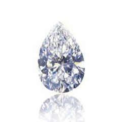 Loose pear shape diamond .42ct G-H SI1